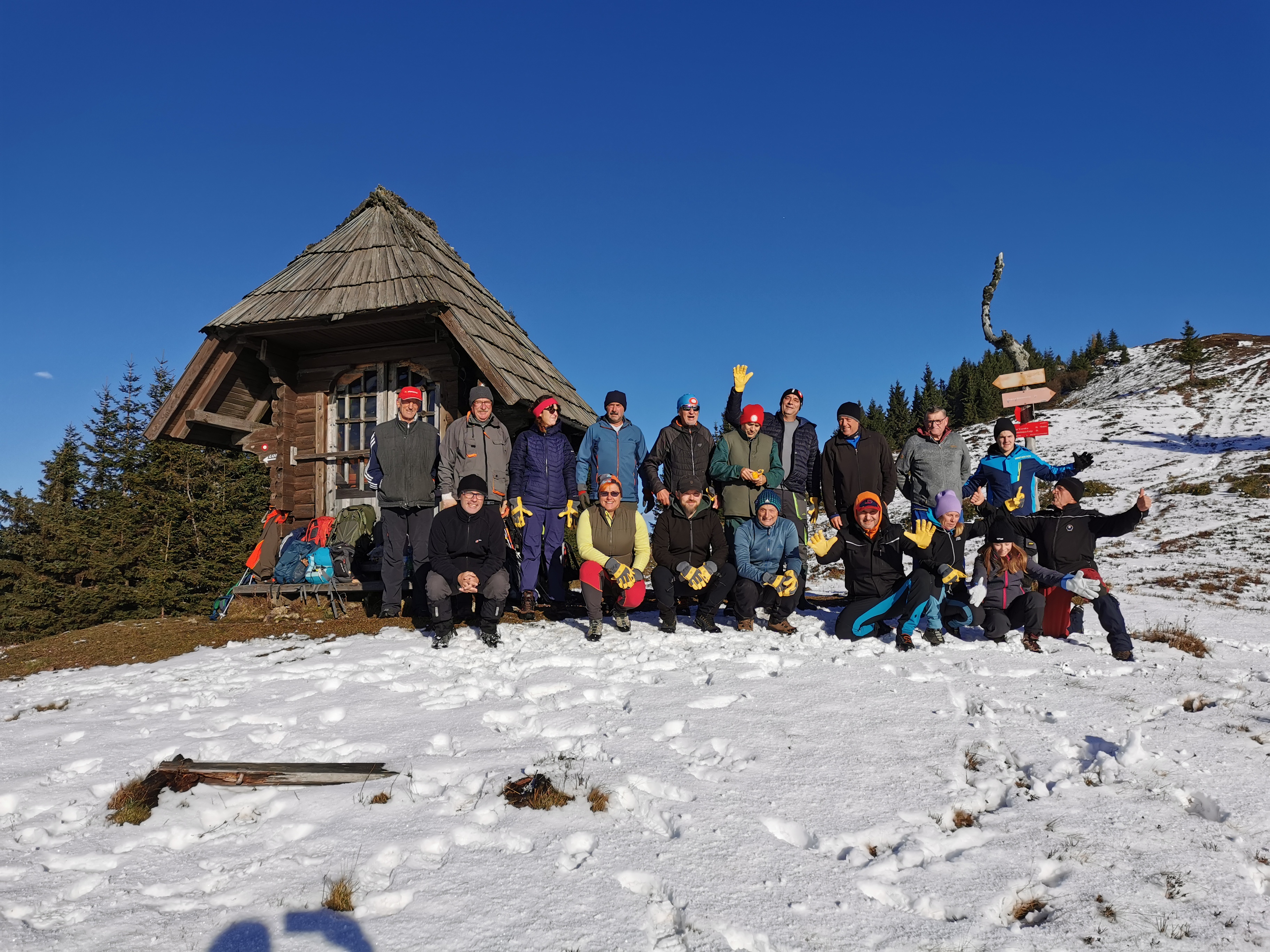 Čiščenje lesne zarasti na Komnu