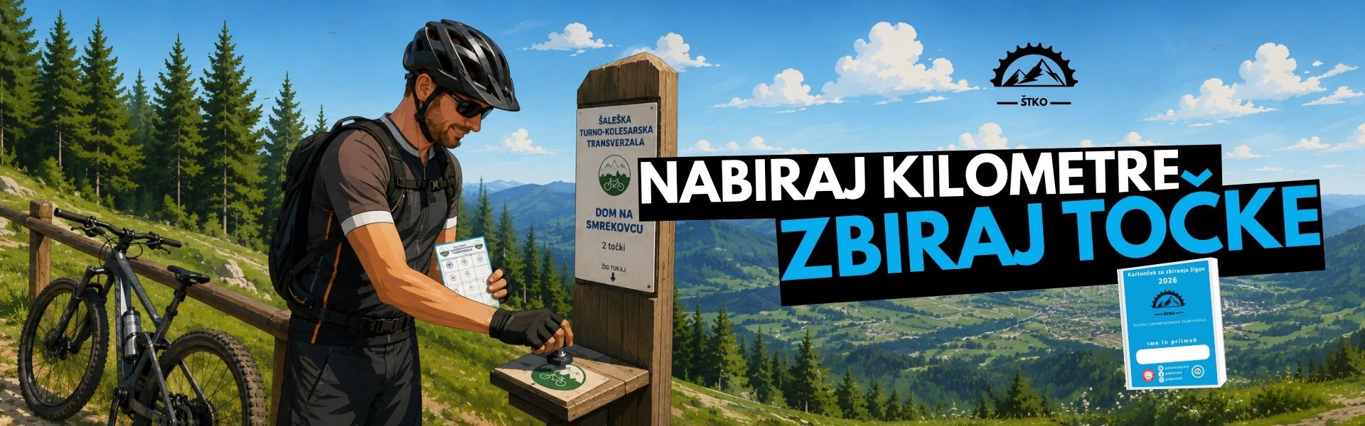 Šaleška turno-kolesarska transferzala - Sprejmi izziv